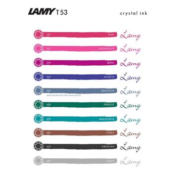 Lamy Crystal T53 Şişe Mürekkep Azurite