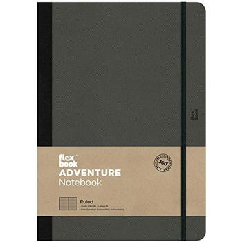 Flex Book Özel Seri Adventure Esnek Notebook 13X21 Off-Black Çizgisiz 192 Sayfa