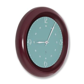 Sy Time İbora Duvar Saati (70 cm) Vişne Rengi SYT-7027
