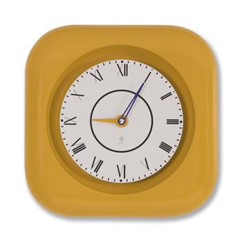 Sy Time Knidos Duvar Saati (80 cm) Sarı SYT-7171