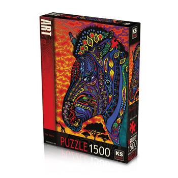 KS Games The Zebra 1500 Parça Puzzle 22006