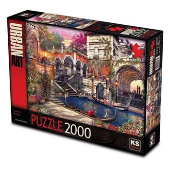 KS Games Love in Venice 2000 Parça Puzzle 11475