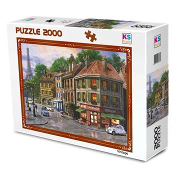 KS Games Paris Streets 2000 Parça Puzzle 11307
