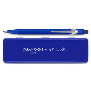 Caran d'Ache 849 + Klein Blue Fix Pencil Mekanik Kalem 2.00mm 2020 Limited Edition 22.648