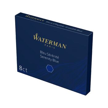 Waterman Dolma Kalem Kartuşu Mavi 8 Li S0110860