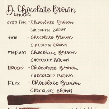 Diamine Dolma Kalem Mürekkebi Chocolate Brown 80 ml