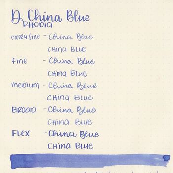 Diamine Dolma Kalem Mürekkebi China Blue 80 ml