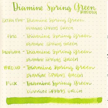 Diamine Dolma Kalem Mürekkebi Spring Green 30 ml