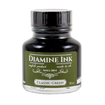 Diamine Dolma Kalem Mürekkebi Classic Green 30 ml