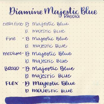 Diamine Dolma Kalem Kartuş Majestic Blue 6'lı