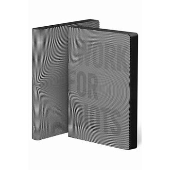 Nuuna Defter Graphic I WORK FOR IDIOTS Large 52194