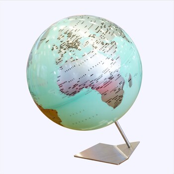 Küre Design Globe Light Turqoise Turkuaz 33cm 45132