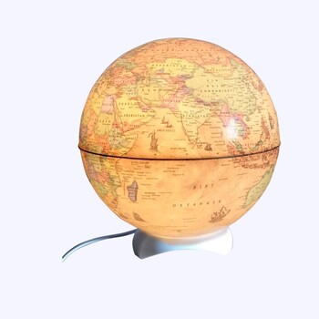 Küre Globe Light Antik Abajur 92230