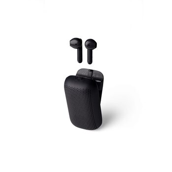 Lexon Speakerbuds Bluetooth Kulaklık & Bluetooth Hoparlör Siyah LA127N