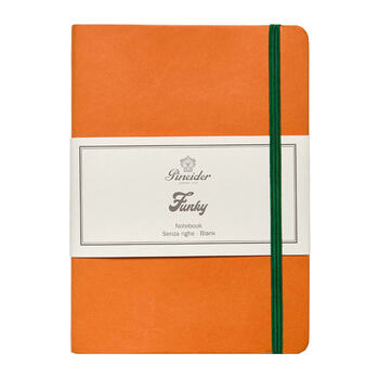 Pineider Funky Notebook 14,5x21 cm Orange CNLL003M039