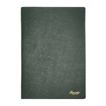 Pineider Milano Notebook 19x25 cm Green Gold CNL1S099108374