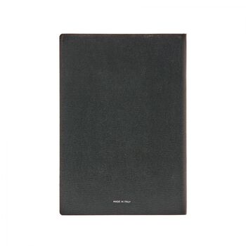 Pineider Milano Notebook 19x25 cm Night Black Silver CNL1S099108379