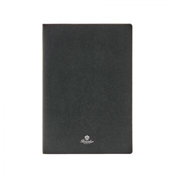Pineider Milano Notebook 14,5x21 cm Night Black Silver CNR1S099107379