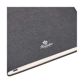 Pineider Milano Notebook 14,5x21 cm Night Black Silver CNR1S099107379
