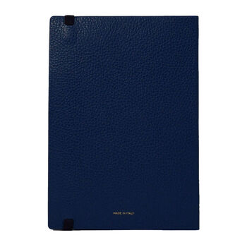 Pineider Pop Notebook 14,5x21 cm Blue Gold CNLL002M256