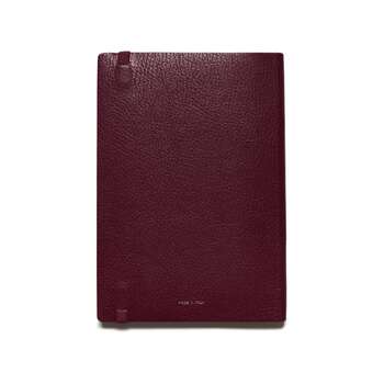 Pineider Pop Notebook 14,5x21 cm Bordeaux Gold CNLL002M052
