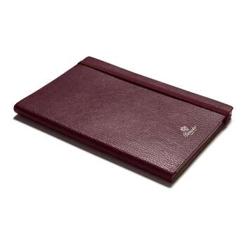 Pineider Pop Notebook 14,5x21 cm Bordeaux Gold CNLL002M052