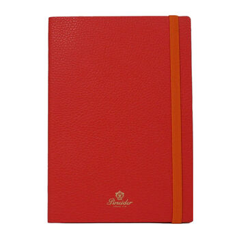 Pineider Pop Notebook 14,5x21 cm Fire Papaya Gold CNLL002M600