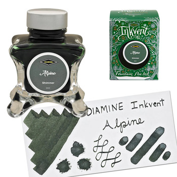 Diamine Dolma Kalem Mürekkebi Inkvent Green Edition Shimmer Alpine