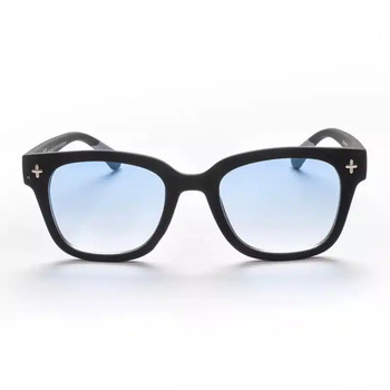 Okkia Giovanni Siyah & Gri Unisex Güneş Gözlüğü Mavi Gradyan