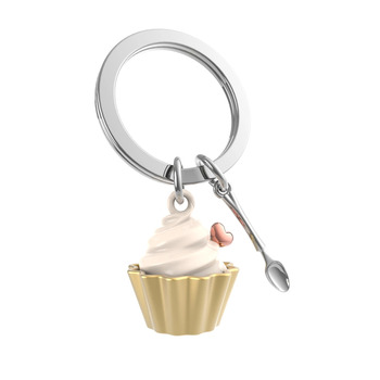 Metalmorphose Cupcake Anahtarlık
