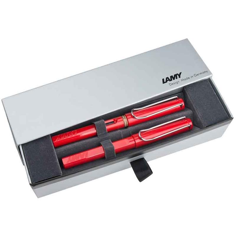 Lamy Safari Dolma Kalem + Roller Kırmızı 16-M/316