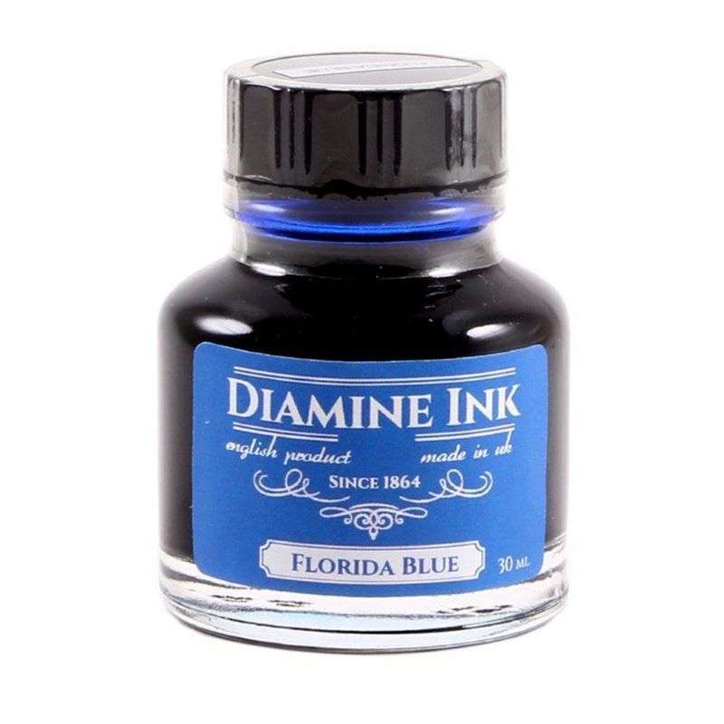 Diamine Dolma Kalem Mürekkebi Florida Blue 30 ml