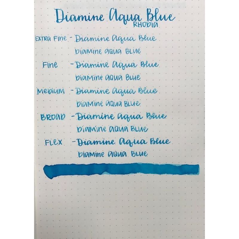 Diamine Dolma Kalem Mürekkebi Aqua Blue 80 ml