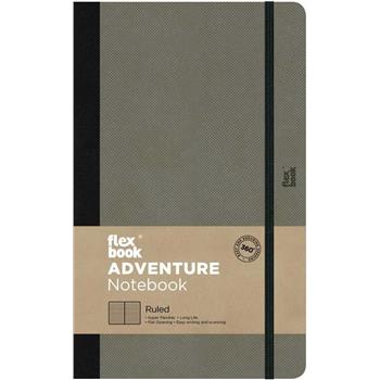 Flex Book Notebook Özel Seri Adventure Not Defteri 17x24 Esnek Kapaklı Elephant Çizgisiz 192 Sayfa