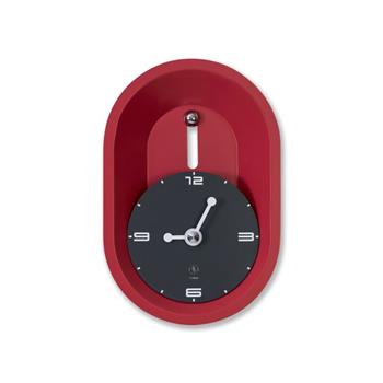 Sy Time Aspendos Duvar Saati 40cm Kırmızı SYT-9243