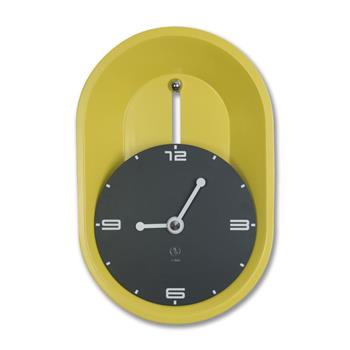 Sy Time Aspendos Duvar Saati (60cm) Sarı SYT-9106