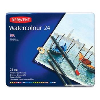 Derwent Watercolour Aquarell Boya Kalemi 24 Renk DW32883