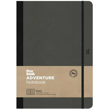 Flex Book 76 Özel Seri Adventure Notebook 17x24 Off-Black Noktalı FB76