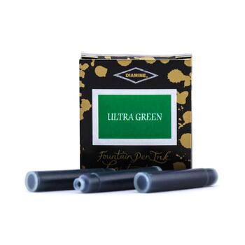 Diamine Dolma Kalem Kartuş Ultra Green 6'lı