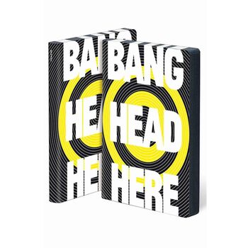 Nuuna Defter Graphic BANG HEAD HERE Large 54464
