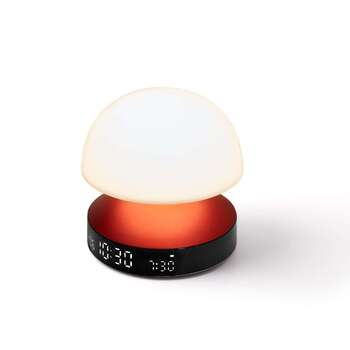 Lexon Mina Sunrise Alarm Saatli Gün Işığı Simulatörü & Aydınlatma Koyu Kırmızı LR153DR