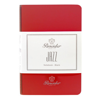 Pineider Jazz Notebook 14,5x21 cm Red CQR10QUL01R107
